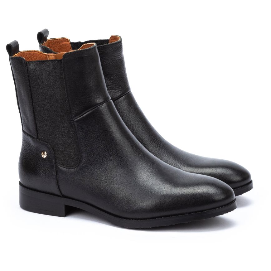 Women's Pikolinos ROYAL Ankle Boots Black | NZ CQ92371